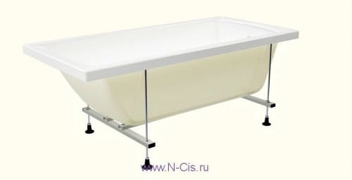 Метакам Стандарт — 170x70 ванна с монтажным комплектом в Москве