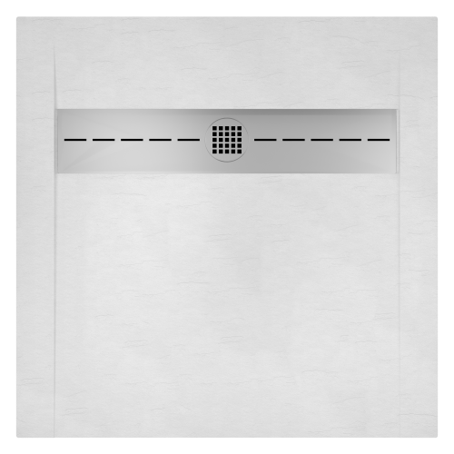 Поддон для душа STWORKI Эстерсунд 90x90 белый камень, с сифоном в Москве