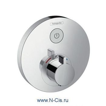 Hansgrohe 15744000 Наружняя часть термостата 1 потребитель Shower Select в Москве