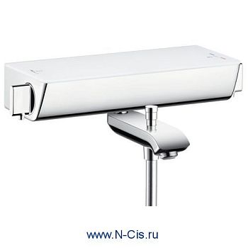 Hansgrohe 13141400 Термостат для ванны белый хром Ecostat S в Москве
